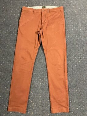 J. Crew 484 Slim ChinosMaroon/Burgundy